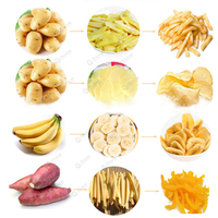 Baixin Volautomatische Industriële Bevroren Frietproductielijn Aardappelchips Maken Productielijn Voor Machineverwerking