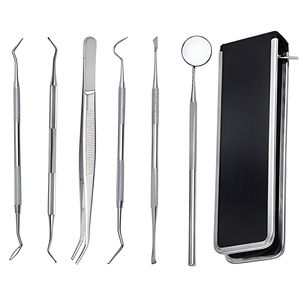 Juego de Instrumentos Básicos de Diagnóstico Dental de Acero Inoxidable Reutilizables, Espejo Bucal, Sonda, Pinzas, Fabricante de Instrumentos Quirúrgicos - Product Image 2
