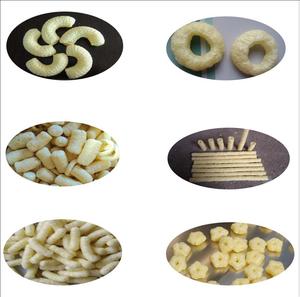Machine à fabriquer des bâtonnets de maïs sucré, extrudeuse de riz soufflé, machine de traitement des spirales de maïs soufflé torsadées - Product Image 5
