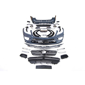 GL clase X166 kit de cuerpo de GL350 GL400 A <span class=keywords><strong>GL63</strong></span> un estilo parachoques delantero parachoques trasero puntas de escape rejilla del difusor trasero después de 13y - Product Image 1