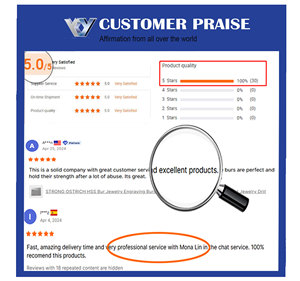 Frese Robuste in HSS Ostrich per <span class=keywords><strong>Gioielleria</strong></span>, Attrezzatura per Incisione, Utensili per Orafo e Argentiere, Frese a Bocciolo per la Creazione di Gioielli - Product Image 6