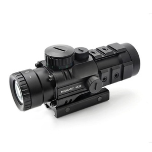 กล้องเล็ง BANGBANG 4x32 สีเขียวแดงแบบจุดพร้อมเส้นเล็งกากบาท ปรับได้ ผลิตจากอะลูมิเนียม กันน้ำ - Product Image 1