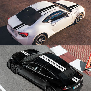 Pegatinas <span class=keywords><strong>para</strong></span> todo el cuerpo del coche, franjas largas, calcomanías de vinilo <span class=keywords><strong>para</strong></span> decoración de coches, gráficos deportivos de carreras, accesorios de <span class=keywords><strong>tuning</strong></span> <span class=keywords><strong>para</strong></span> coches - Product Image 3