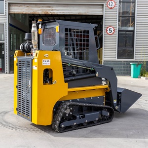 Ce EPA Mini lật Trung Quốc bánh xe Skid chỉ đạo Bộ nạp theo dõi với đào hầm TRỘN BÊ TÔNG <span class=keywords><strong>Pallet</strong></span> ngã ba - Product Image 3