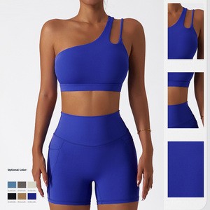 Set Sportivi Personalizzati con Logo, Reggiseni Sportivi, <span class=keywords><strong>Abbigliamento</strong></span> da Yoga e <span class=keywords><strong>Palestra</strong></span>, <span class=keywords><strong>Abbigliamento</strong></span> <span class=keywords><strong>Fitness</strong></span> per Donne - Product Image 3