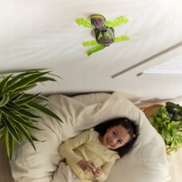 Robot Gecko Télécommandé Infrarouge Rechargeable Mur Grimpeur, Jouet Interactif Mur-Grimpeur pour Enfants