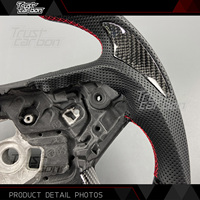 Volant en fibre de carbone intelligent à LED personnalisé pour Toyota Supra 2018-2026 A90 A91 2.0 3.0 – Amélioration intérieure