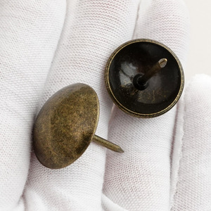 <b>Antique</b> Bronze Tacks 21x25mm Thickened Decorative Studs For <b>Sofa</b> Box Furniture Hardware - Product Image 4