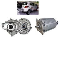 Kit de conversion de voiture électrique SHINEGLE avec moteur AC à couple élevé 96V 10kW et contrôleur pour voiture intelligente