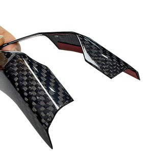 Für 2014-2021 Lamborghini Hurricane 580 True Carbon Fiber Auto Innen zubehör Lenkrad Knopf Dekoration Rahmen - Product Image 4
