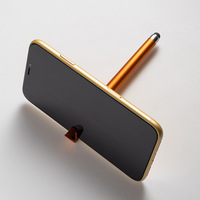 Stylo multifonction tactile avec support de téléphone portable et code QR, personnalisable avec logo, faible MOQ, pour publicité, stylo bille avec code QR