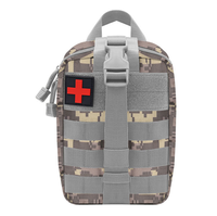 Trousse de premiers soins tactique multifonctionnelle Portable randonnée en plein air Camping escalade sac de taille étanche sac d'urgence
