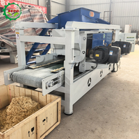 Machine à copeaux de bois industrielle 1-1.5 t/h-Système de coupe à quatre arbres pour la literie des chevaux