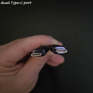 Nuevas llegadas textiles de alto rendimiento señoras niñas comunicaciones de datos PD USB C a cables C - Product Image 4