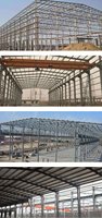 Structure en acier préfabriquée à grande portée pour usine industrielle, structure métallique préconçue, devis de projet EPC industriel