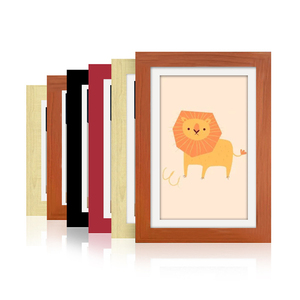 Wholesale <strong>Multi</strong>-color 5 6 7 8 10 Inch MDF Picture <strong>Photo</strong> Frame for Wall Creative for Home Decor - Product Image 1