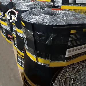 ลวดหนามชุบสังกะสีแบบจุ่มร้อนน้ำหนักม้วน6 ''X 200M 20kg - Product Image 4