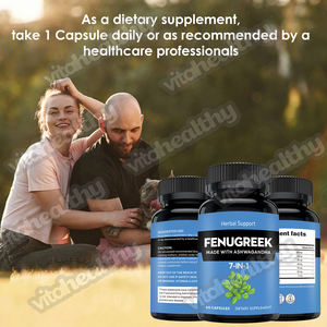 Vitahealth OEM ODM perawatan kesehatan kapsul ekstrak biji Fenugreek harga grosir suplemen makanan organik kapsul biji Fenugreek - Product Image 5