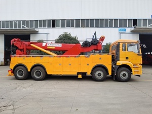 Camion de dépannage lourd SHACMAN 8x4 avec grue hydraulique pour le sauvetage routier - Product Image 5