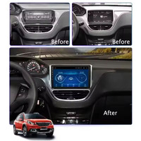 Autoradio pour Peugeot 2008, écran tactile, CarPlay, Android Auto, unité principale, mise à niveau 2014 2015 2016 2017 2018 2019