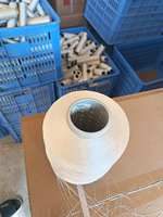 Fil de viscose 100% 260TPM 450D/100F pour tricotage et tissage, doux et haute résistance