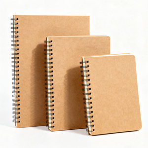 Tùy chỉnh A5 <span class=keywords><strong>Kraft</strong></span> sinh thái thân thiện Nhật Ký tái chế giấy ràng buộc phân hủy sinh học máy tính xách tay - Product Image 2