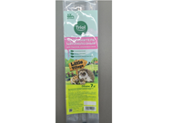 Sacs d'emballage alimentaire en aluminium thermosoudés sur mesure, matériau PE VMPET, recyclables, écologiques, impression sérigraphique, vente au détail