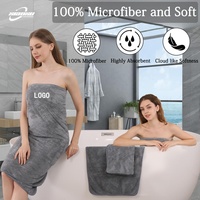Serviette de bain en corail tissé sur mesure, écologique, séchage rapide, douce, en velours de corail, ensemble de serviettes de bain pour salon de spa