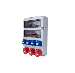 Boîtier de distribution de prises industrielles portables et étanches (par défaut Delixi, d'autres marques peuvent être personnalisées) Configuration 21 - Product Image 1