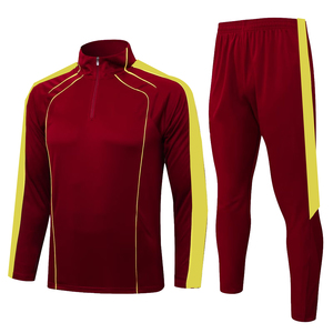 Survêtement De Baseball Pour Homme - 2 Pièces - Bloc De Couleurs - En Coton - Ensemble De Jogging Pour Homme - Veste Universitaire Et Pantalon De Survêtement - Survêtement De Sport Pour Homme - Avec