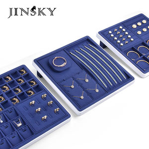 Présentoir à bijoux Jinsky plateaux à bijoux personnalisés pour présentoir de magasin organisateur de bijoux - Product Image 2
