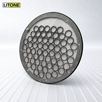 Malla de repuesto doble de 300um 357740 NO OEM para tamiz vibratorio de polvo PS2, piezas Litone, filtro de malla de recambio con revestimiento CE