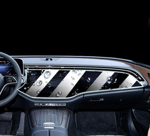 2024 nueva consola central de coche AC navegación conjunto completo Interior TPU película protectora para Mercedes Benz e260L e300L - Product Image 3