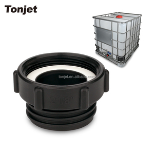 Adaptateur IBC en polypropylène haute pression 60 mm, filetage fin S60x6, connecteurs en plastique à surface lisse, boîte minimum 1 pièce - Product Image 1