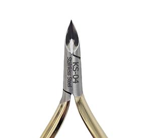 Pince à cuticules en acier inoxydable robuste, outil à ongles, coupe-cuticules de précision tranchant pour manucure pédicure, vente en gros à l'exportation - Product Image 1