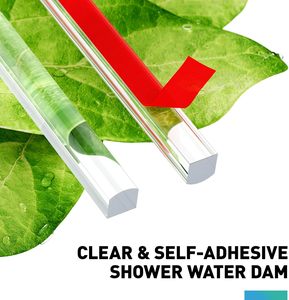 Tira de Sellado de PVC Hydrorelax para Puertas de Vidrio de 4-12 mm, Impermeable, para Mamparas de <span class=keywords><strong>Ducha</strong></span> - Product Image 2