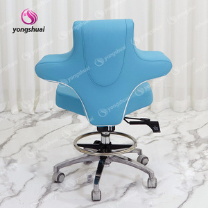 Silla de Médico de Diseño Moderno para Hospital, Taburete de <span class=keywords><strong>Cirujano</strong></span> Ajustable en Altura con Soporte Móvil para Vía Intravenosa Incluido, Precio de Fábrica para Clínica - Product Image 6
