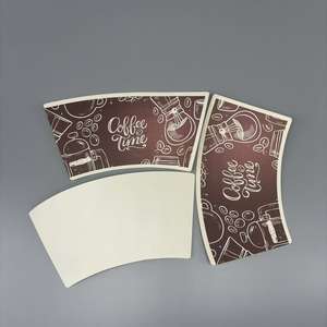 แก้วกระดาษ PE แบบใช้ครั้งเดียว ผนังเดี่ยว/สองชั้น เคลือบสองด้าน พิมพ์ออฟเซ็ต สำหรับอาหาร อุตสาหกรรม ขนมขบเคี้ยว บะหมี่ สลัด - Product Image 2