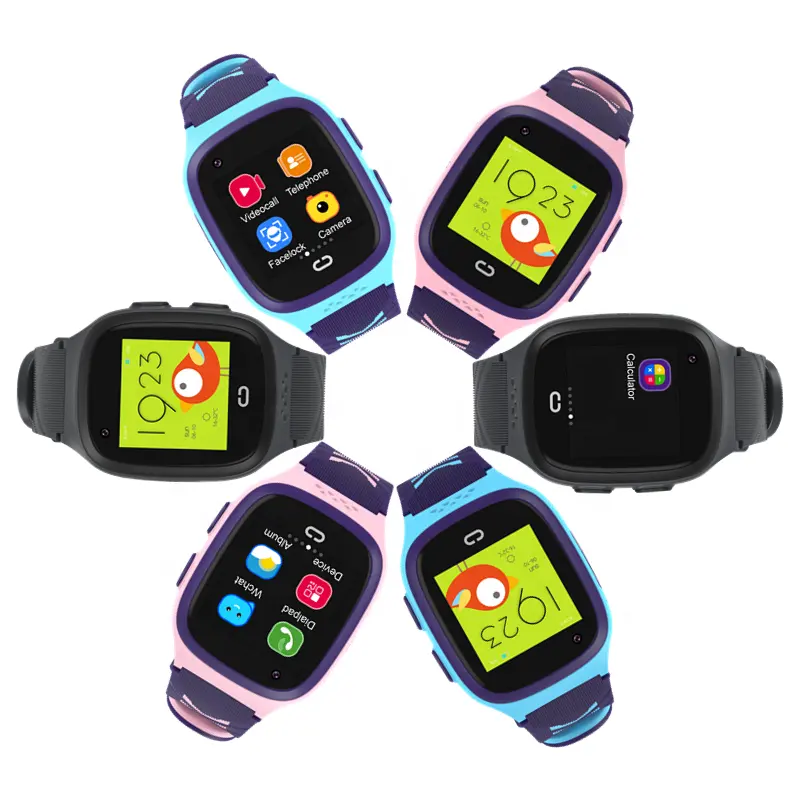 New kids Watch 4G Sim Waterproof Children GPS Location SOS For Mobile Phone Anti-Lost Smart watch under age of 3 to 12