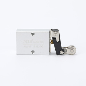 Válvula Mecánica Neumática de Palanca de Rodillo de 2 Posiciones y 3 Vías Airtac S3L-06 con Interruptor de Límite, Alimentación Eléctrica, Personalizable OEM - Product Image 1