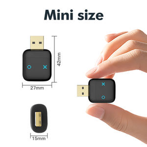 Adaptateur STWEI 2 en 1 Mini filaire vers sans fil CarPlay et Android Auto 5 GHz WiFi5 pour voitures d'origine avec CarPlay / Auto filaire - Product Image 3