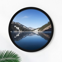 Affichage numérique circulaire P2 320 avec écran LED extérieur simple face 4K HDR10 IP65 étanche pour les magasins de détail