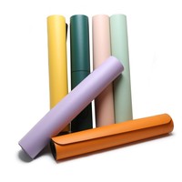 Tapis de yoga personnalisé, écologique, imperméable, antidérapant, en caoutchouc PU, logo personnalisé, design moderne, formes multiples