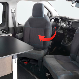 Base de siège pivotant pour passager rotatif à 360 degrés, base de conversion de siège de camping-car, compatible Sprinter <span class=keywords><strong>Transit</strong></span> T5 T6 - Product Image 4