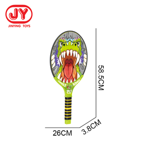 Plastic Tennis Ball Cricket Bat Kids <b>Outdoor</b> Sports <b>Toys</b> Set Beach Grips Cricket Bat - Product Image 4
