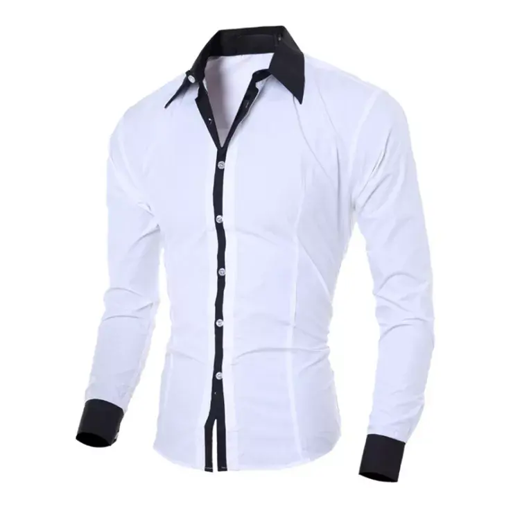 2022 Custom Neue Produkt liste Casual Business Herren hemd Luxus mode Langarmhemd Herren Social Shirt