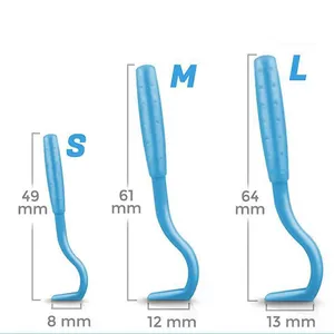 Haustier 3 Stück ABS Kunststoff Haustier Reinigungs mittel Haken Kratzen Zecken Werkzeug Floh Laus Entferner Schmerzfrei Schnelle Zecken entferner - Product Image 5