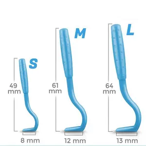 ペット3pcsABSプラスチックペットクリーニング用品フックスクラッチティックツールノミシラミリムーバー痛みのないクイックティックリムーバー