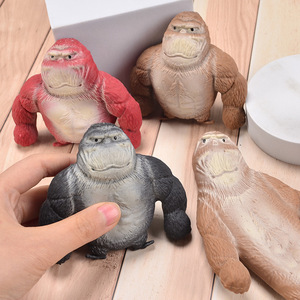 Juguete de Gorila Elástico para Descomprimir y Apretar, Figura Antiestrés Hecha de TPR para Niños y Niñas - Product Image 3