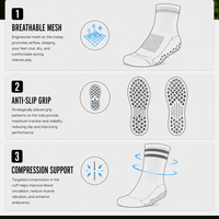 Chaussettes de sport personnalisées en coton imprimé, broderie personnalisée, compression, séchage rapide, chaussettes de sport de designer, chaussettes avec logo personnalisé